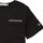 textil Niño Camisetas manga corta Calvin Klein Jeans CHEST LOGO TOP Negro