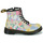 Zapatos Niña Botas de caña baja Dr. Martens 1460 J Beige / Multicolor