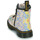 Zapatos Niña Botas de caña baja Dr. Martens 1460 T Beige / Multicolor