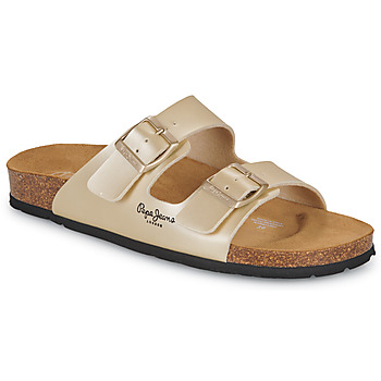Zapatos Mujer Zuecos (Mules) Pepe jeans OBAN CLASSIC Oro