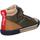 Zapatos Niño Botas de caña baja Kickers 915740-30 GECKIRO HI Verde