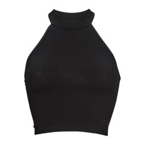 textil Mujer Camisetas sin mangas Guess TORI W/LACE SEAMLESS Negro