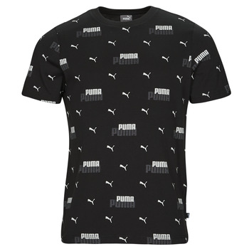 textil Hombre Camisetas manga corta Puma ESS+ LOGO POWER AOP Negro