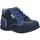 Zapatos Niño Derbie & Richelieu Kickers 830620-10 BABYSTAN ZIP NUBUCK Azul