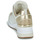 Zapatos Mujer Zapatillas bajas MICHAEL Michael Kors GEORGIE TRAINER Blanco / Oro