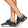Zapatos Mujer Zapatillas bajas MICHAEL Michael Kors THEO TRAINER Negro / Marrón / Oro