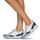 Zapatos Mujer Zapatillas bajas MICHAEL Michael Kors ALLIE STRIDE TRAINER Blanco / Azul / Plata
