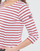 textil Mujer Camisetas manga larga Armor Lux MARINIERE JERSEY ML Blanco / Rojo
