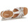 Zapatos Mujer Sandalias Gabor 2272351 Blanco / Plata