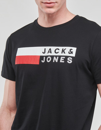 Jack & Jones JJECORP LOGO TEE SS O-NECK Negro