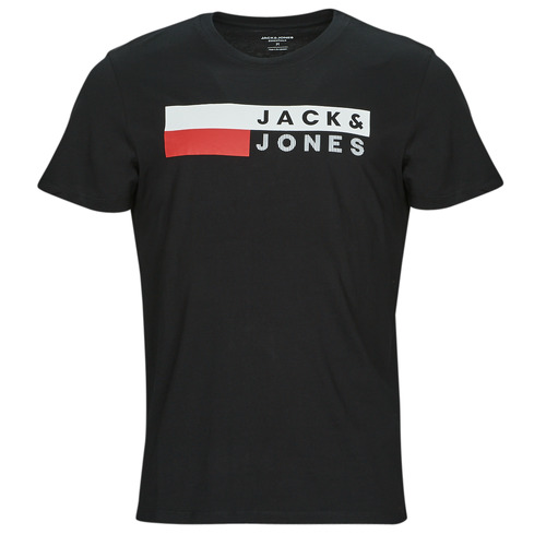 textil Hombre Camisetas manga corta Jack & Jones JJECORP LOGO TEE SS O-NECK Negro