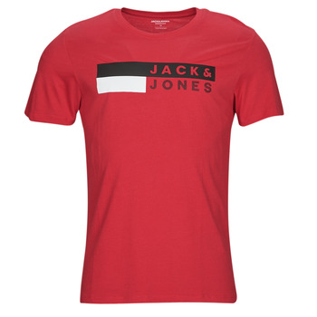 textil Hombre Camisetas manga corta Jack & Jones JJECORP LOGO TEE SS O-NECK Rojo