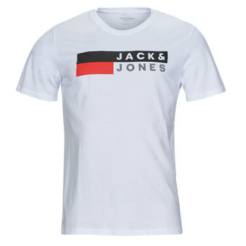 textil Hombre Camisetas manga corta Jack & Jones JJECORP LOGO TEE SS O-NECK Blanco