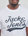 textil Hombre Camisetas manga corta Jack & Jones JORTREVOR UPSCALE SS TEE CREW NECK Blanco