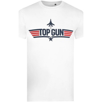 textil Hombre Camisetas manga larga Top Gun  Blanco