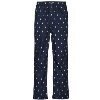 textil Hombre Pijama Polo Ralph Lauren SLEEPWEAR-PJ PANT-SLEEP-BOTTOM Marino / Blanco