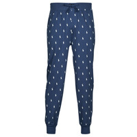 textil Hombre Pijama Polo Ralph Lauren SLEEPWEAR-JOGGER-SLEEP-BOTTOM Azul / Crema