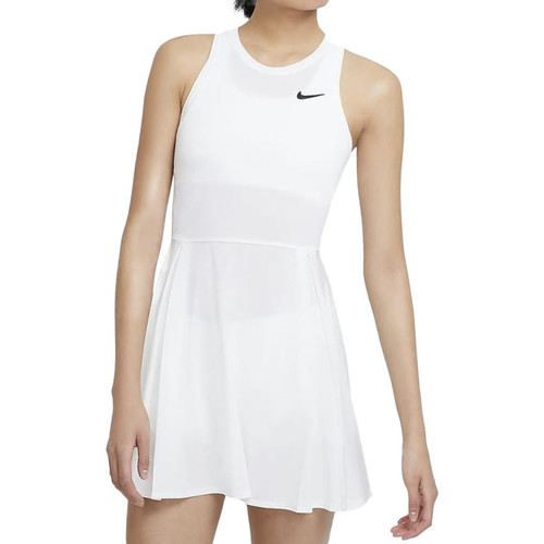 textil Mujer Vestidos cortos Nike  Blanco