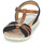 Zapatos Mujer Sandalias Tom Tailor 5394901 Marino / Marrón
