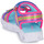 Zapatos Niña Sandalias de deporte Skechers HEART LIGHTS SANDALS Rosa / Azul