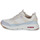 Zapatos Mujer Fitness / Training Skechers SKECH-AIR COURT Beige / Azul
