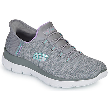 Zapatos Mujer Slip on Skechers SUMMITS SLIP-INS Gris