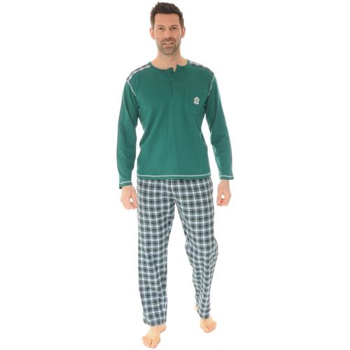 textil Hombre Pijama Christian Cane SEYLAN Verde
