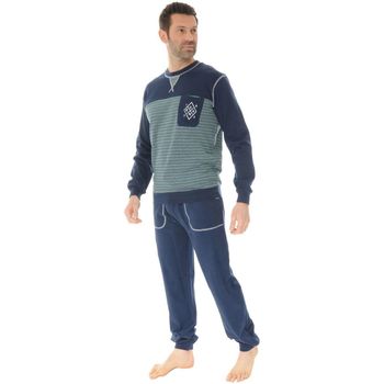 textil Hombre Pijama Christian Cane SAHEL Azul
