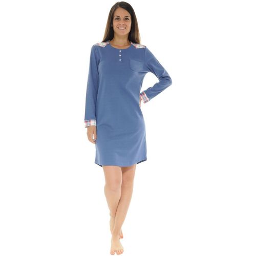 textil Mujer Pijama Christian Cane ROMINA Azul