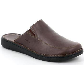 Zapatos Hombre Zuecos (Mules) Grunland DSG-CI2517 Marrón