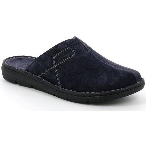 Zapatos Hombre Zuecos (Mules) Grunland DSG-CI2515 Azul