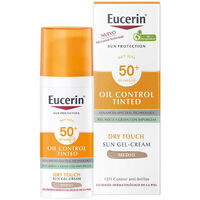 Belleza Base de maquillaje Eucerin Sun Protection Oil Control Dry Touch Gel-crema Con Color Spf50+ 