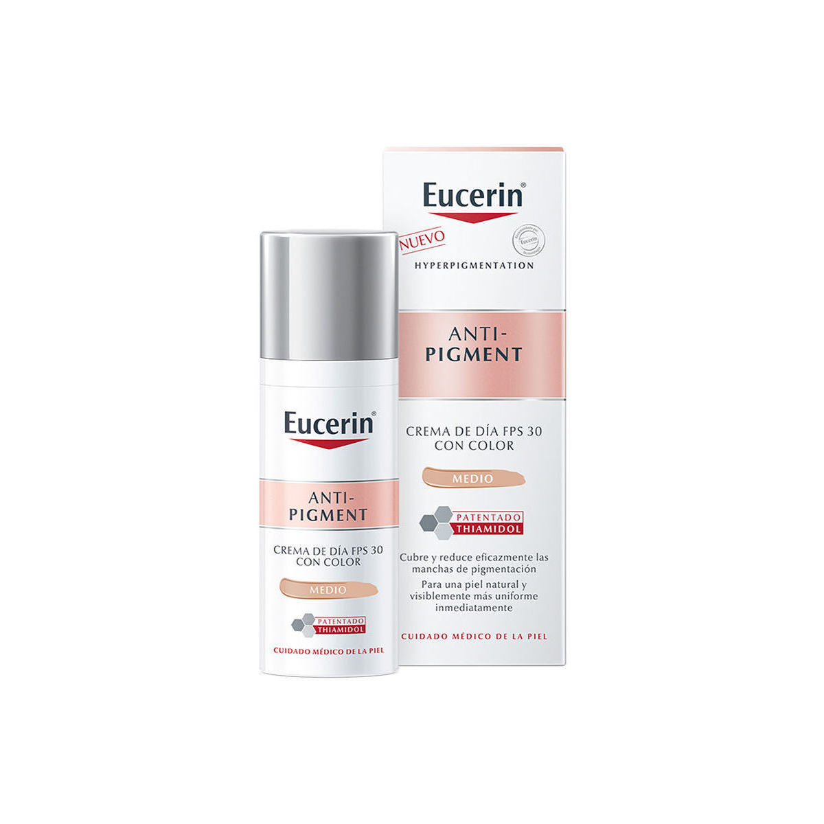 Belleza Hidratantes & nutritivos Eucerin Anti-pigment Crema De Día Spf 30 medio 