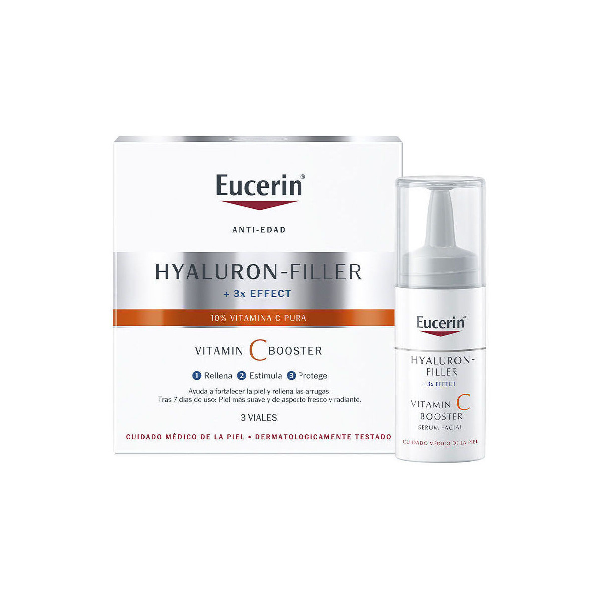 Belleza Hidratantes & nutritivos Eucerin Hyaluron-filler Vitamina C Booster Ampollas 3 X 