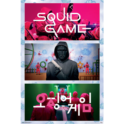 Casa Afiches / posters Squid Game SG21150 Multicolor