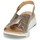 Zapatos Mujer Sandalias Caprice 28702 Oro / Blanco