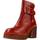 Zapatos Mujer Botines Pon´s Quintana ESTHER Rojo