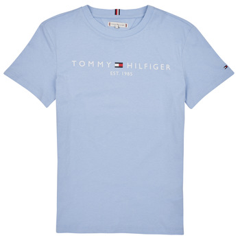 textil Niños Camisetas manga corta Tommy Hilfiger U ESSENTIAL Azul