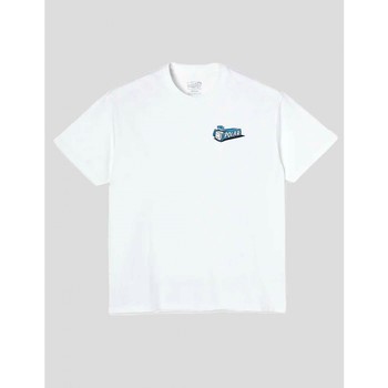 textil Hombre Camisetas manga corta Polar Skate Co CAMISETA  TWISTED TEE WHITE Blanco
