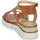 Zapatos Mujer Sandalias MTNG 53366 Marrón / Beige