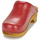 Zapatos Mujer Zuecos (Clogs) Sanita LOTTE Rojo
