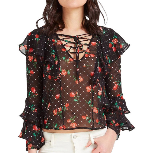 textil Mujer Tops / Blusas Guess  Negro