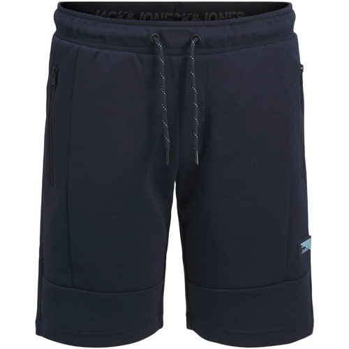 textil Niño Shorts / Bermudas Jack & Jones 12189855 JPSTAIR SWEAT SHORTS NB SN JNR NAVY BLAZER Azul