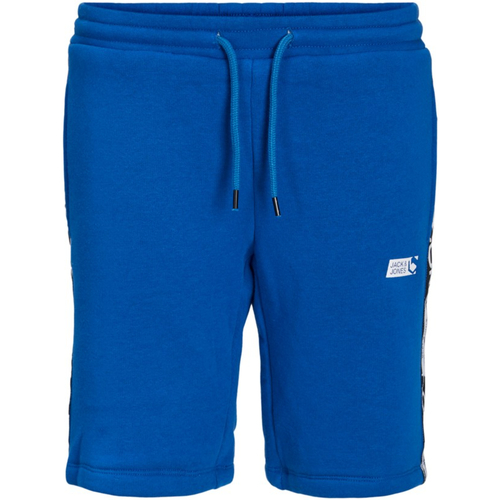 textil Niño Shorts / Bermudas Jack & Jones 12206343 JPSTTATE SWEAT SHORTS KA JNR BLUE Azul