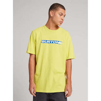 textil Hombre Camisetas manga corta Burton Irving Ss Limeade Yellow