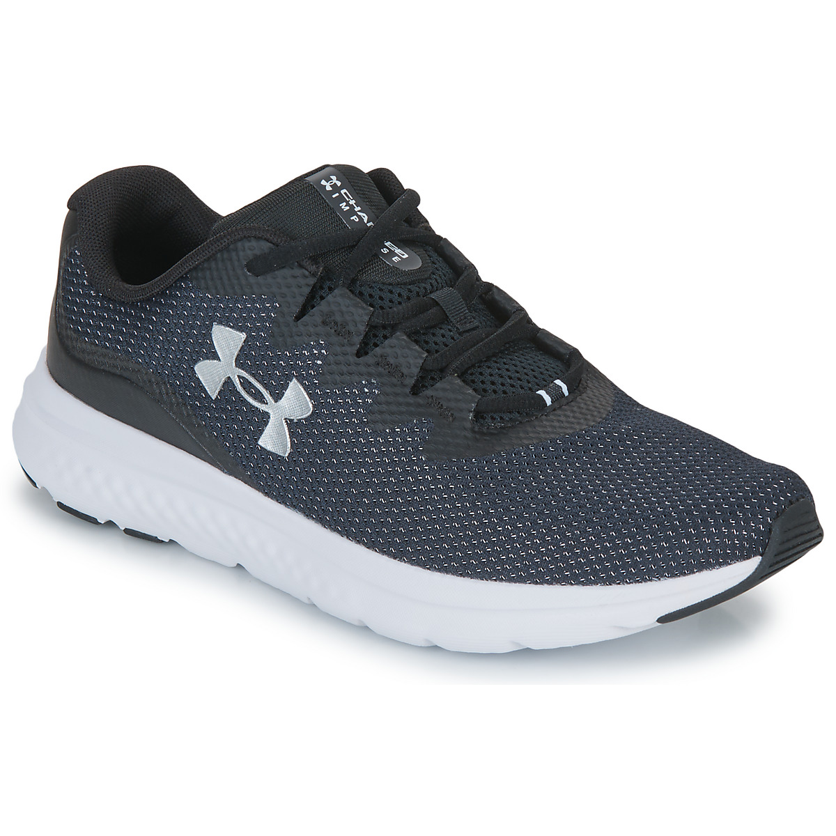 Zapatos Hombre Running / trail Under Armour UA CHARGED IMPULSE 3 Negro / Blanco