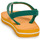 Zapatos Niños Chanclas Havaianas BABY BRASIL LOGO Amarillo / Verde