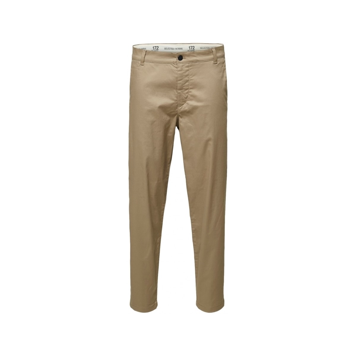 textil Hombre Pantalones Selected Slim Tape Repton 172 Flex Pants - Chinchilla Beige