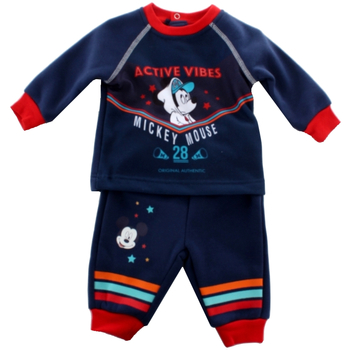 textil Niños Conjuntos chándal Disney 67032 Azul
