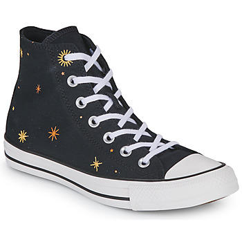 Zapatos Mujer Zapatillas altas Converse CHUCK TAYLOR ALL STAR HI Negro / Amarillo / Blanco